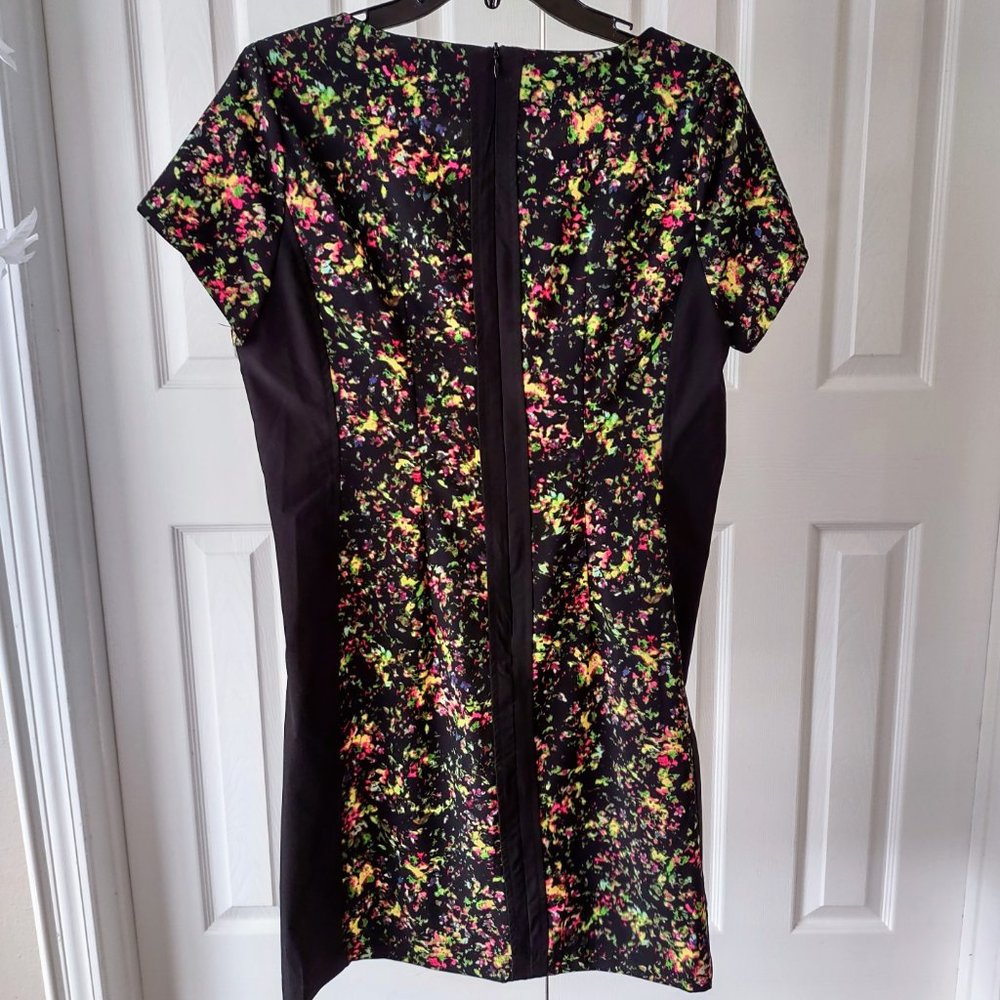 Neon Colorblock Shift Dress - Picture 2 of 3